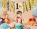 WAOUH High Chair Banner for 1st Birthday - First Birthday Decorations for Photo Booth Props, Birthday Souvenir and Gifts for Kids, Best Party Supplies (BEE)