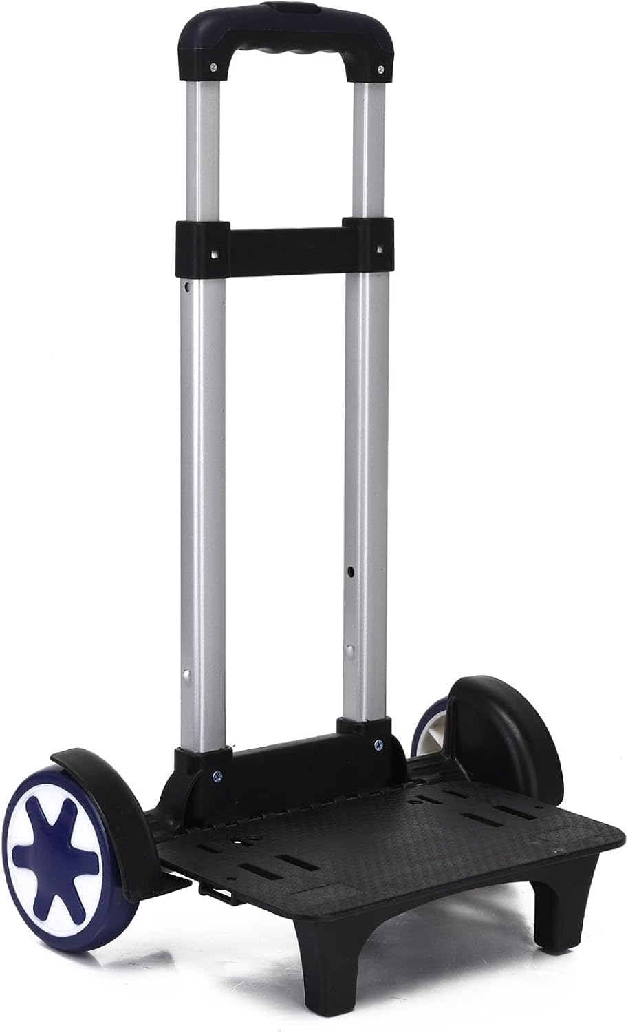 Generic Backpack Trolley Rolling Cart Backpack Hand Truck Telescopic Rod Luggage Cart Travel Trolley for Backpack Boxes Schoolbag, Men