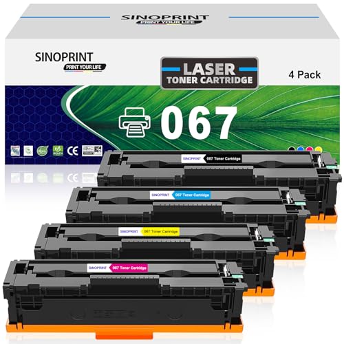 SINOPRINT 067 067H Toner Cartridge Review: A High-Yield Canon Replacement?