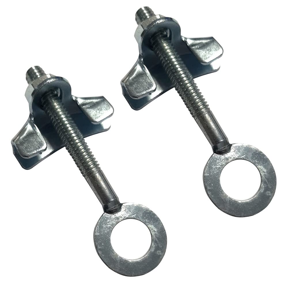 Cyclingcolors Unisex Adult Chain Tensioner, Silver, M6