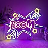 Photo Gallery boom insegna neon room decor,cool stella neon led per bar nightclub party garage man cave gaming room sala giochi camera da letto,scritte led regalo colorati per uomini donne usb powered(12.4"*16.7") Photo Gallery boom insegna neon room decor,cool stella neon led per bar nightclub party garage man cave gaming room sala giochi camera da letto,scritte led regalo colorati per uomini donne usb powered(12.4"*16.7")