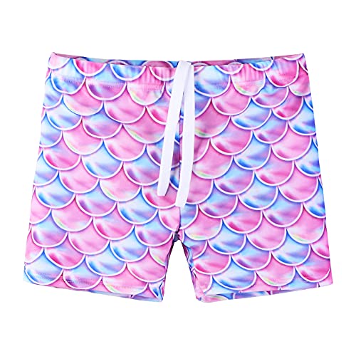 Image of TFJH E Kids Girls Board Shorts UV 50+ Sun Protection Swimsuits Swim Bottoms 3-12Years