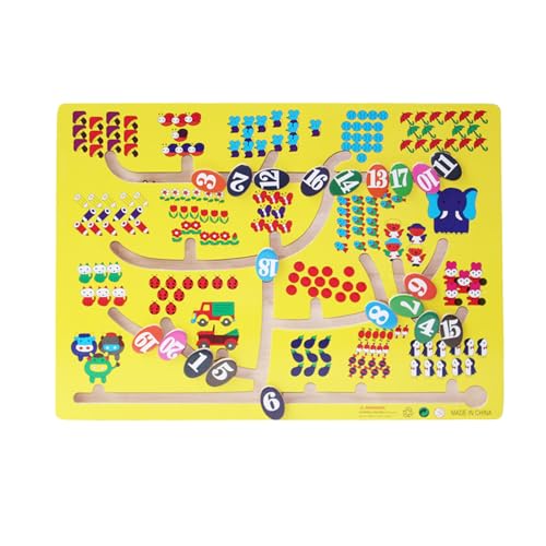 Jeu de labyrinthe de table éducatif idéal pour occuper les enfants en voyage et à la maison