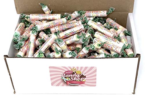 Smarties X-Treme Sour Candy Rolls Bulk in Box, 2lb (Individually Wrapped)