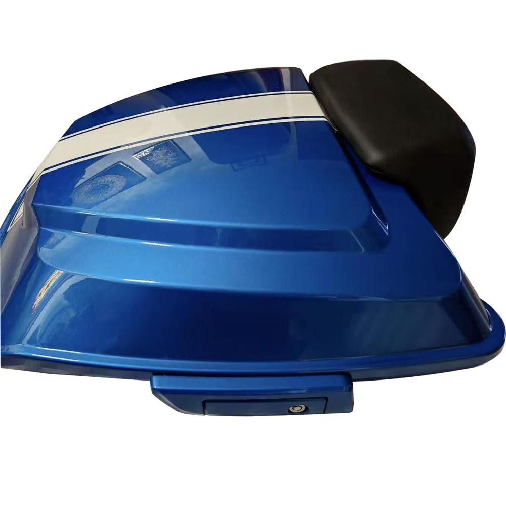 WOWHOG Harley Road Glide Tour Pack Fast Johnnie Razor Tour Pack Pak Trunk Backrest Pad for '97-'25 Harley Touring Road King Street Glide Electra Glide CVO models