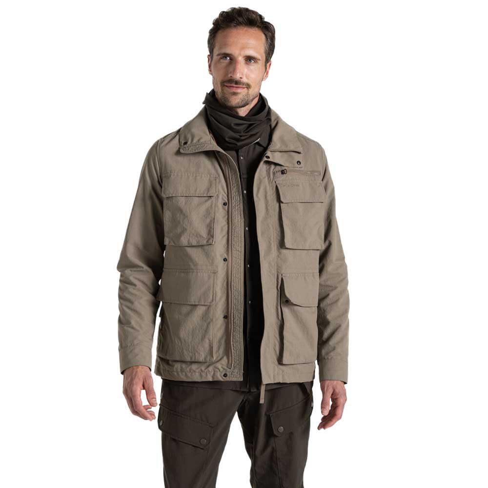 Craghoppers Mens NosiLife Adventure Jacket IV Hiking Coat Anti-Insect Sun Protection