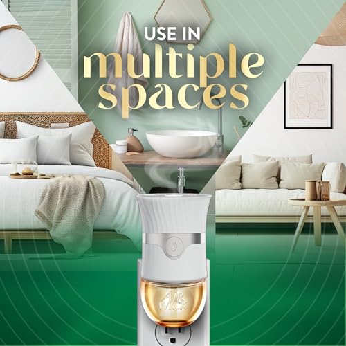 Image of Air Wick Plug in Scented Oil Advanced Gadget, 4 Count, Room Freshener, Air Freshener, Essential Oils, White