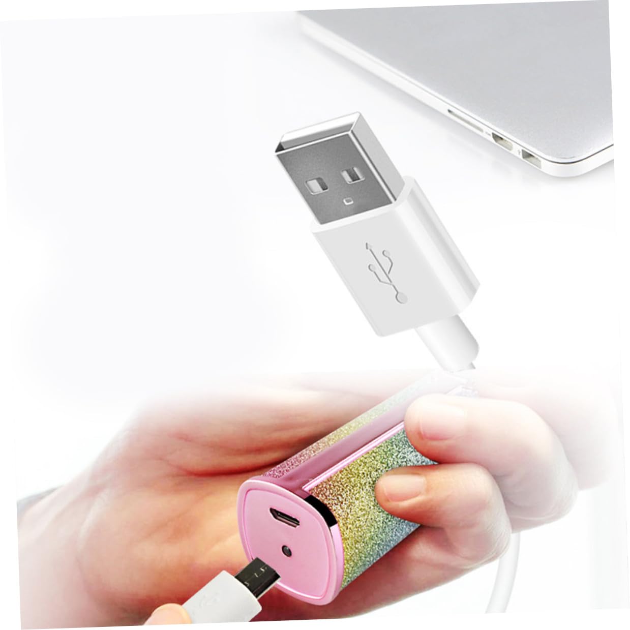 Gatuida Depiladora Cejas Eléctrica Mujer Recargable USB Perfilador Vello Facial y Corporal Ligera y Portátil Diseño Ergonómico