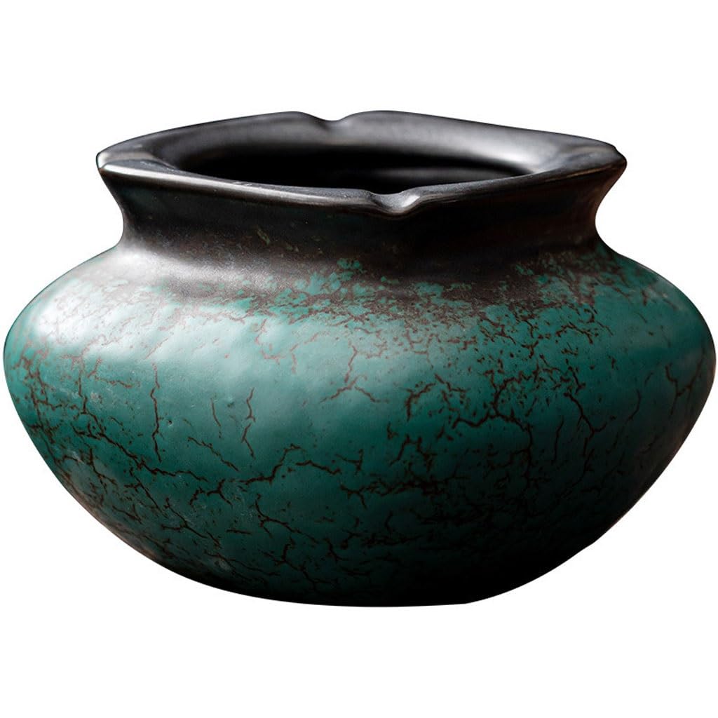 Car Ashtray Large Retro Chinese Style Ceramic Ashtray Creative Home Living Room Office Design Ornaments