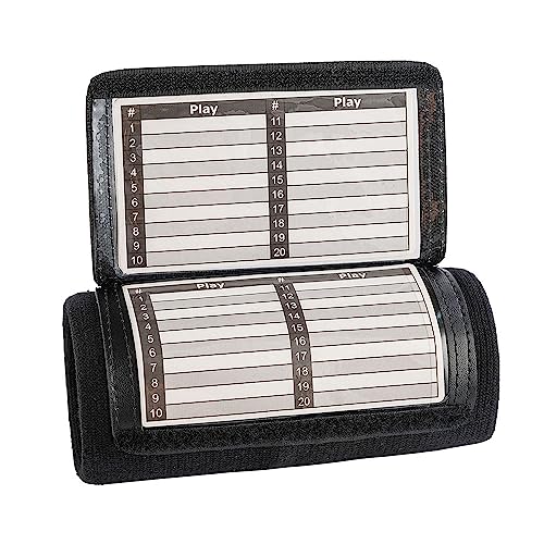 CHLPRO Youth Wrist Coach (10 Pack) - Triple Windows Playbook QB Wristband