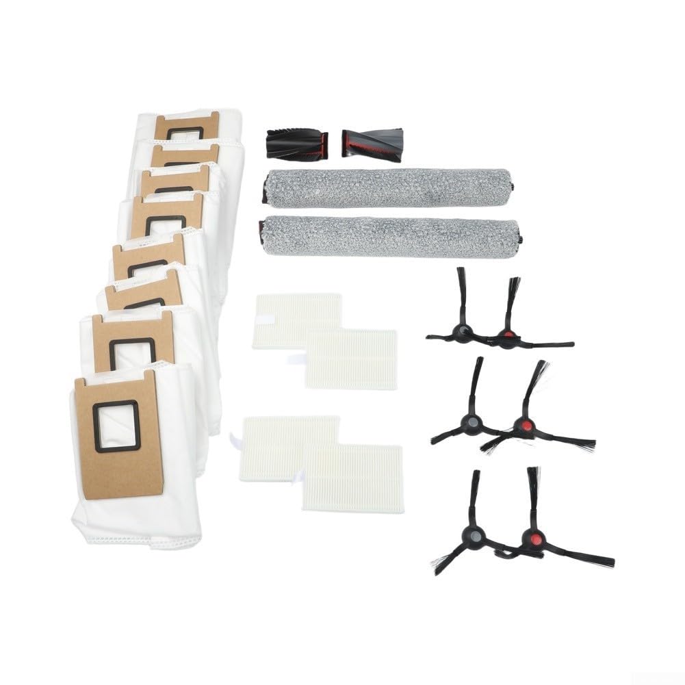 für eufy C28 Zubehör Kit Waschbare Filter Roller Bürsten für(B)