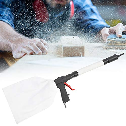 Pistola de Vácuo Pneumática Multifuncional Limpador de Sucção por Sopro de Ar Alça Ergonômica Leve e