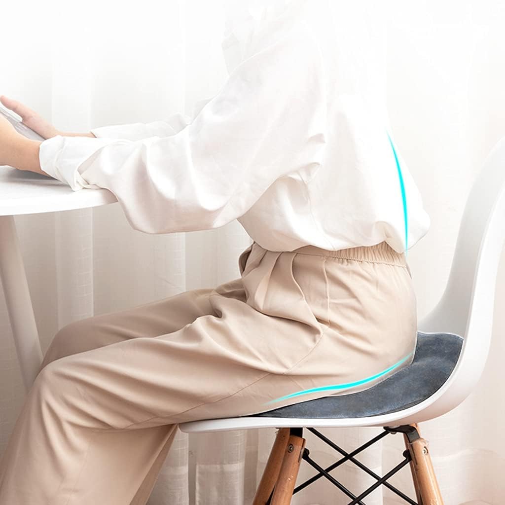 Donut Seat Cushion Tailbone Hemorrhoid Treatment Pillow for Coccyx Sciatica Post Natal (Grey)