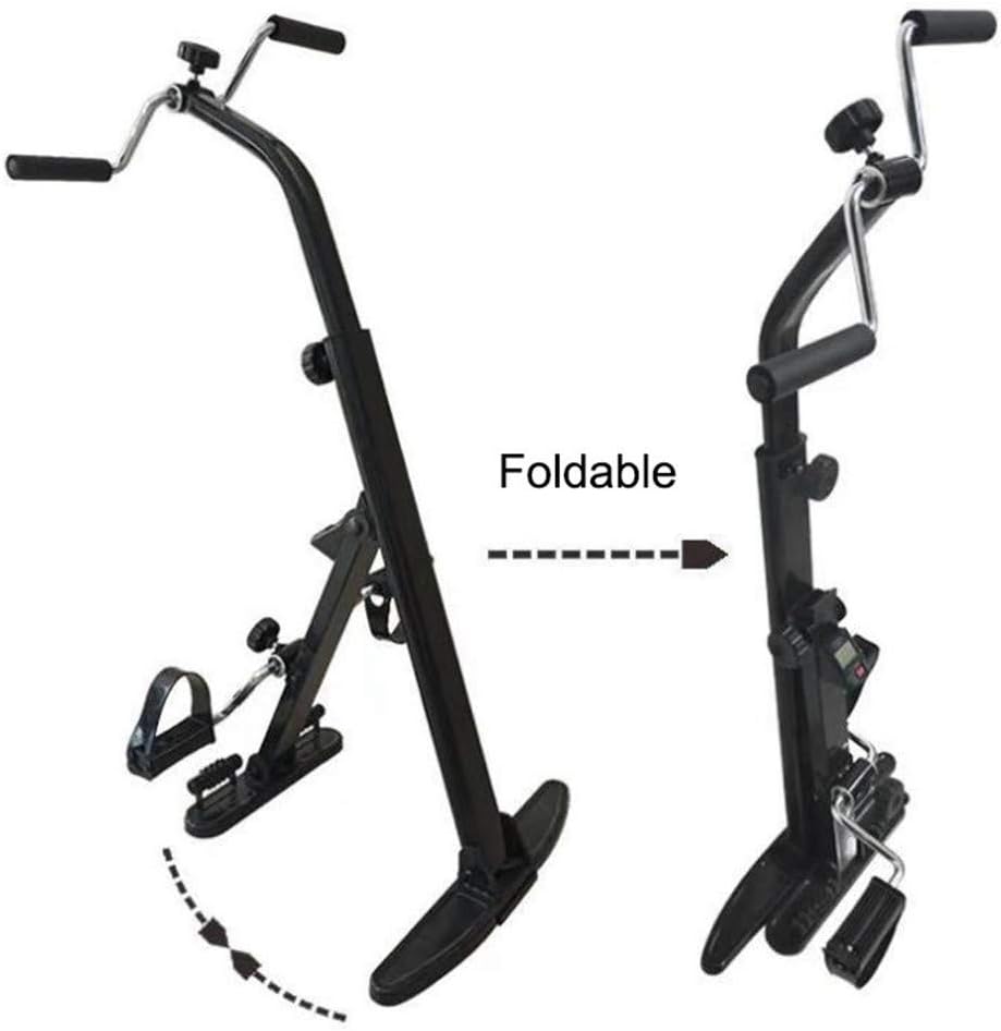 Stepper Pedal Exerciser Exercise Bike Stationary Adjustable Resistance Arm Leg Indoor Fitness Training Machine Stroke Rehabilitation Equipment