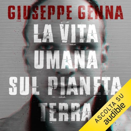 Diseño de la portada del título La vita umana sul pianeta Terra