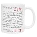 Produktbild Geschenke 24 Tasse Nimm Dir Zeit: liebevoller Kaffeebecher mit Sprüchen  Tasse lustig, Teetasse Spruch - Muttertagsgeschenk, Arbeitskollegin Geschenk, Freundin Geschenk