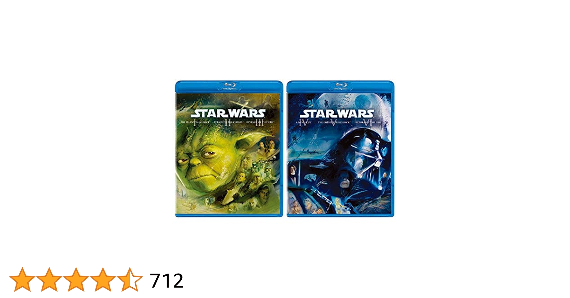 スター・ウォーズ プリクエル・トリロジー ブルーレイコレクション〈6枚組〉 スター・ウォーズ オリジナル・トリロジー ブルーレイ