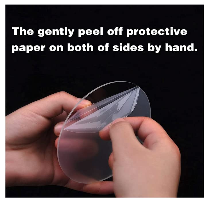 Miniatura 4 de Disco de plexiglás circular acrílico de 18 pulgadas de grosor, elige el tamaño (1, 18 pulgadas x 6 pulgadas)