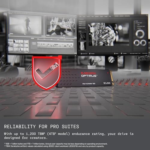 Image of SANDISK Optimus 5100 NVMe SSD, 500GB, Upto 6600MB /s R, 5600MB /s W, 5Y Warranty, PCIe Gen 4 NVMe M.2 (2280), Gaming Storage, Internal Solid State Drive (SDSP51500GAN-000E0)
