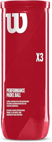 WILSON Tube De Balles Padel X3