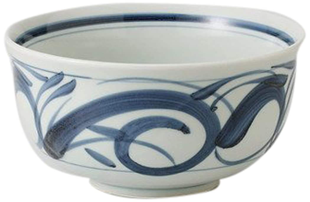 Amazon.com: せともの本舗 Set of 10 Ancient Dyed Swirl 5.5