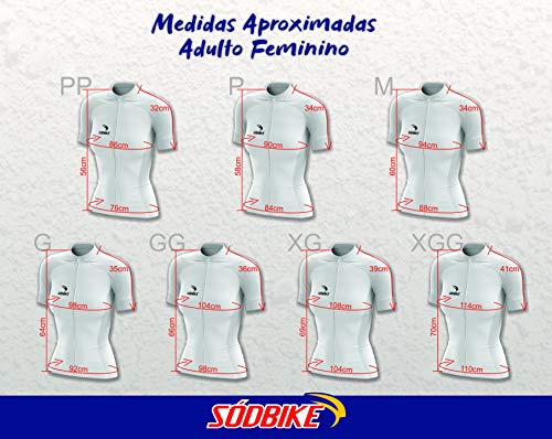 Camisa Ciclismo Feminina Sódbike NSA6 (Preta, G)