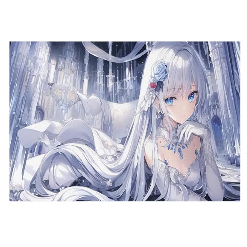 Póster de anime Kawaii impreso en lienzo duradero para decoración de salón