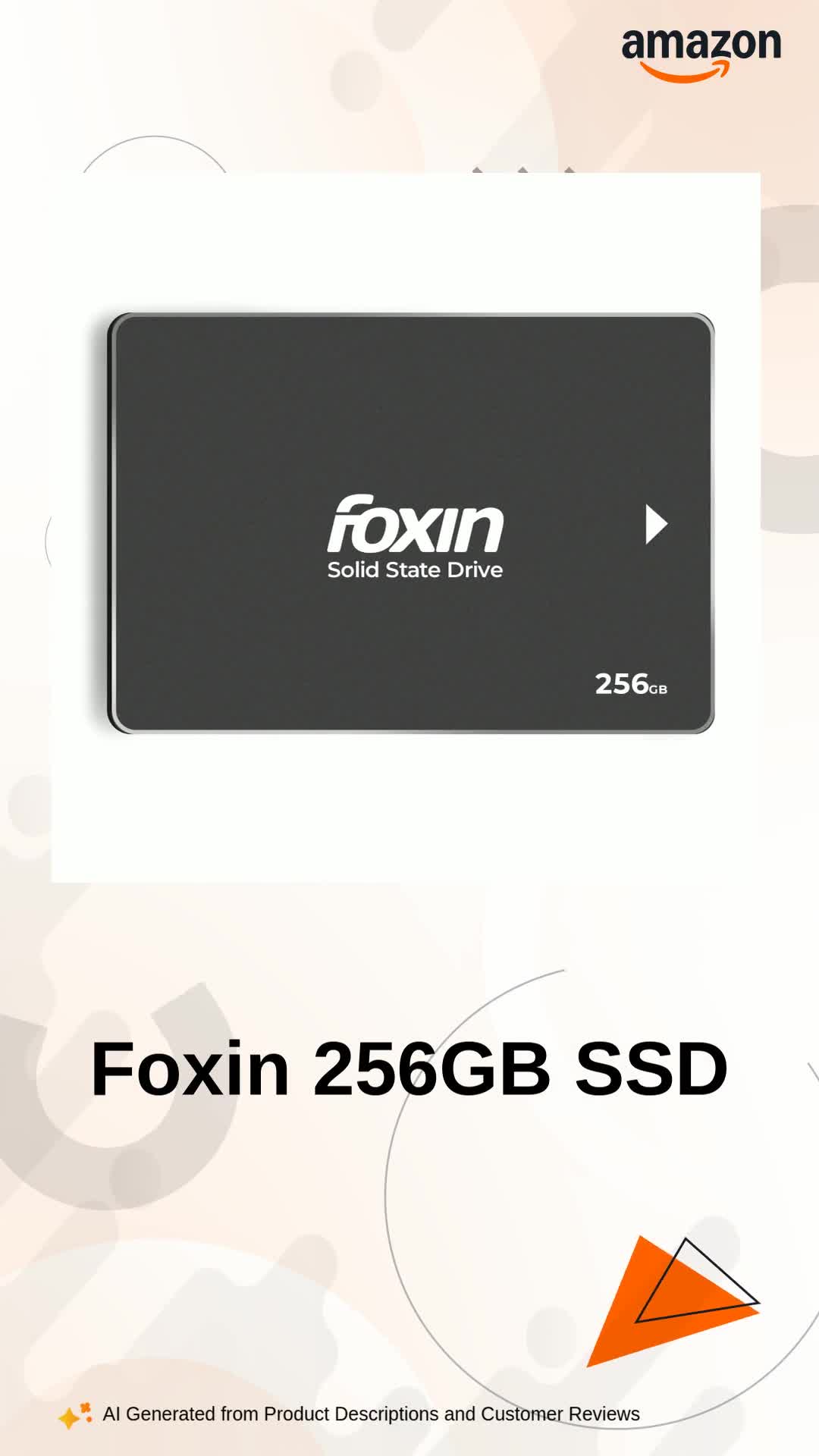 Foxin FX 256 PRO 256GB Internal SSD 2.5 Inch SATA III