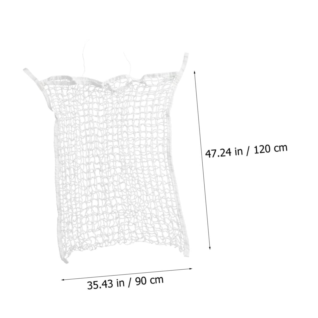 VICASKY 1pc Horse Net Feeding Bag Slow Feeder Pouch for Natural Feeding Hanging Prevent Mess for Horses to Digestion and Prevent Bloat