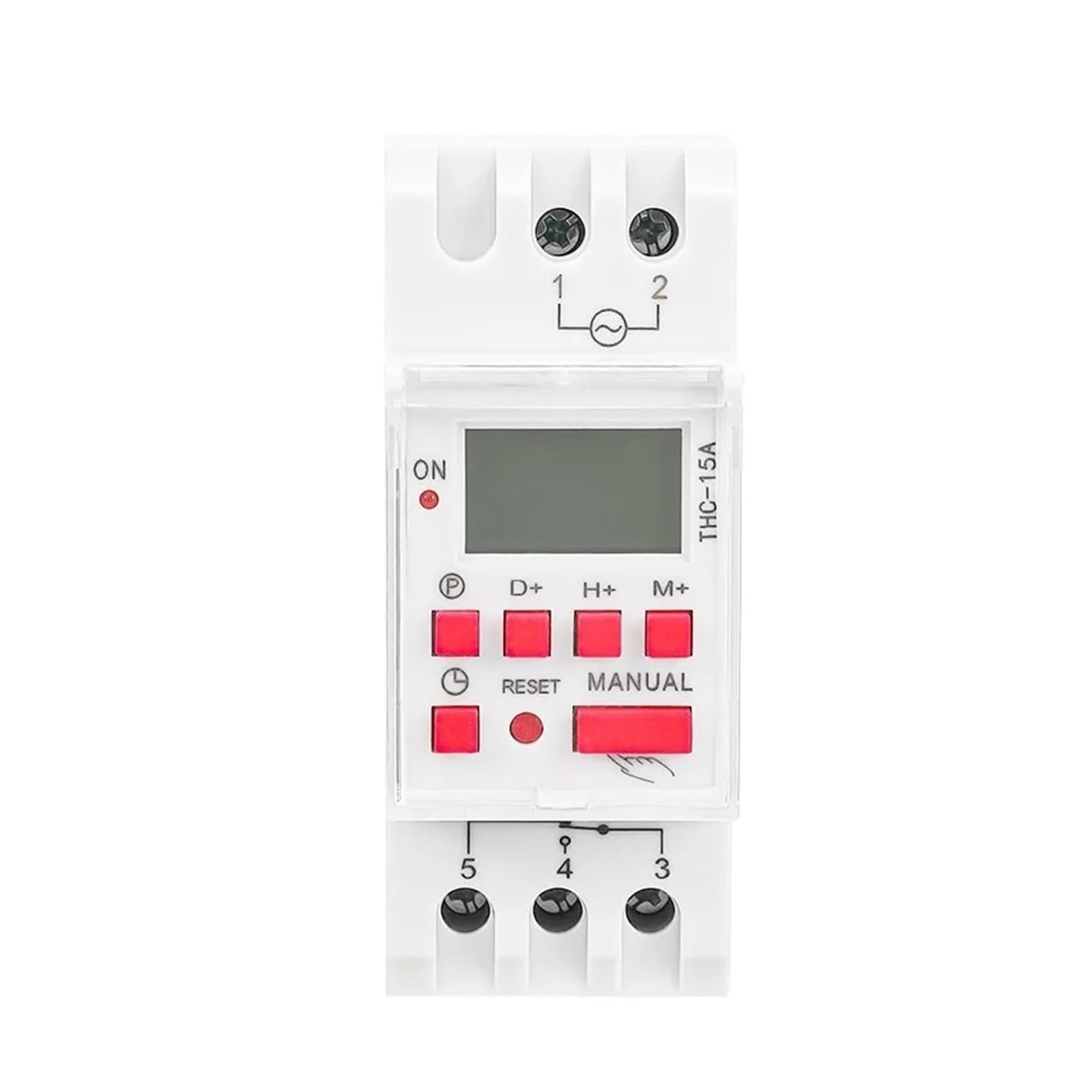 OSHZIKJII THC-30A 16A 12V 24V 110V 220V 240V Timers(THC-15A-ACDC12V)