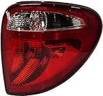 Evan-Fischer Tail Light Assembly Compatible with 2004-2007 Dodge Grand Caravan Passenger Side