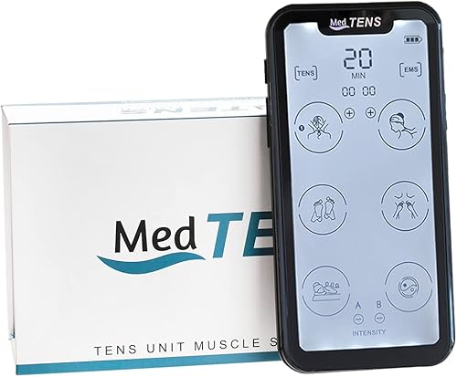 Miniatura 4 de Dispositivo de máquina Tens Unit 24 modos de masaje, estimulador muscular para la parte inferior de la espalda, cuello, hombro, alivio del dolor,