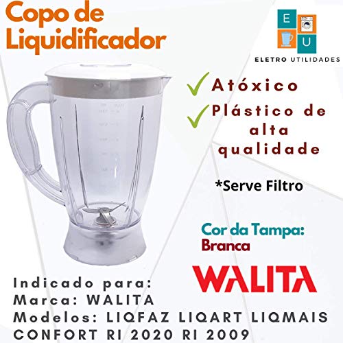 Copo para Liquidificador Walita Liqfaz Cristal