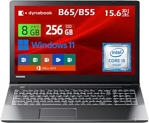 ノートパソコン(PC)／dynabook・東芝(TOSHIBA) Amazon.co.jp: 【整備済み品】東芝 dynabook B65 / 15.6型