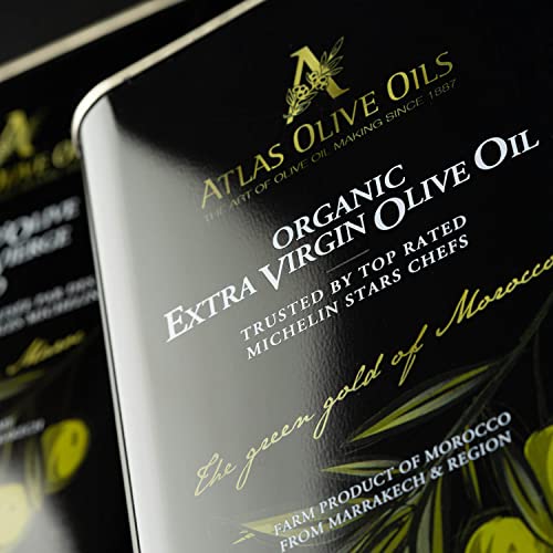 A Atlas Olive Oils Atlas 3 Lt Organic Cold Press Extra Virgin Olive Oil With Polyphenol Rich From Morocco thumb #6