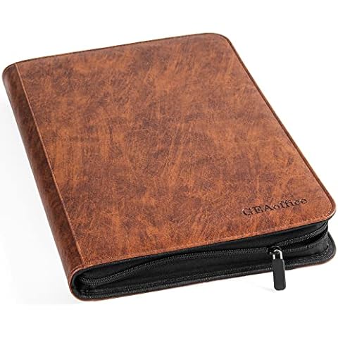 GEAoffice Premium Zip Card Binder Cover