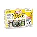 Funko Bitty POP! Minions and A Surprise Mystery Mini Figure - 0.9 Inch (2.2 Cm) - Despicable Me: Minions Collectable - Stackable Display Shelf Included - Gift Idea - Party Bags Stocking