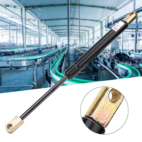 Respicefinem Heavy Duty Gas Spring Hydraulic Rod 280mm Central Distance 100mm Stroke 500N Pressure Mechanical Support for Flip Covers Snack Carts (Pressure 100N)