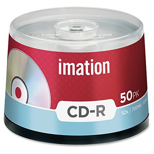 Imation CD R 52x 50pk Spindle   CD RW vírgenes (Caja para Pastel)