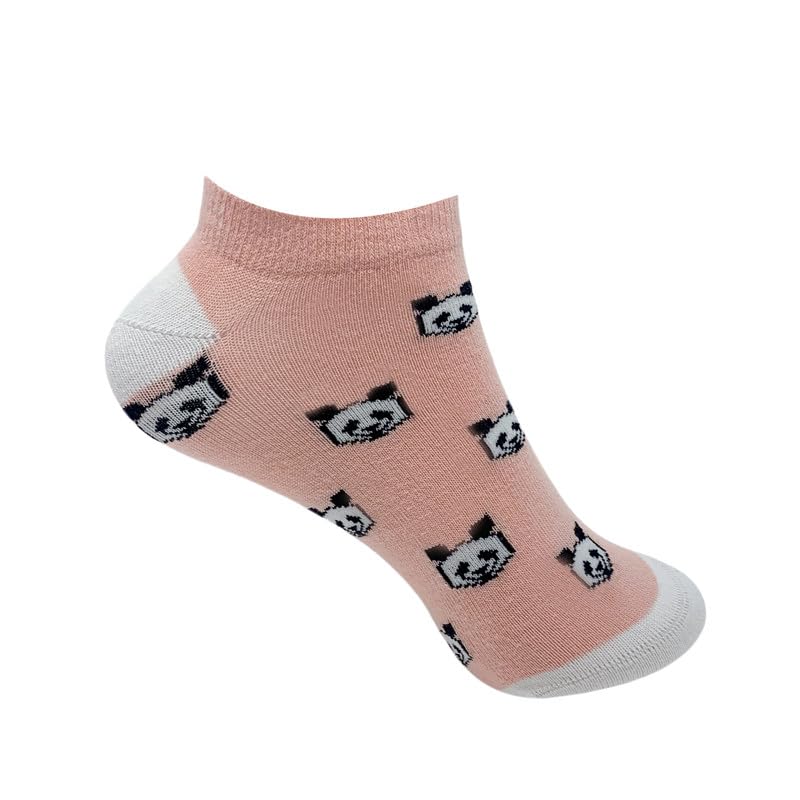 Image of Mint & Oak Low Cut Ankle Women Socks, Christmas Gift Quirky Socks For Friends, Cute Funky Socks, Christmas Secret Santa Gifts For Women