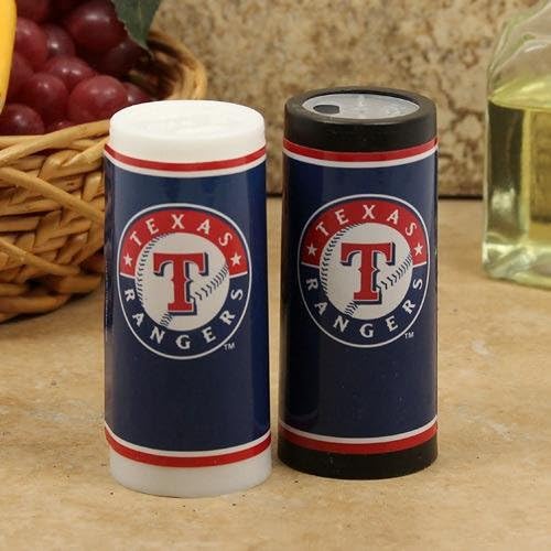 MLB Texas Rangers Salt and Pepper Shaker Set Royal Blue