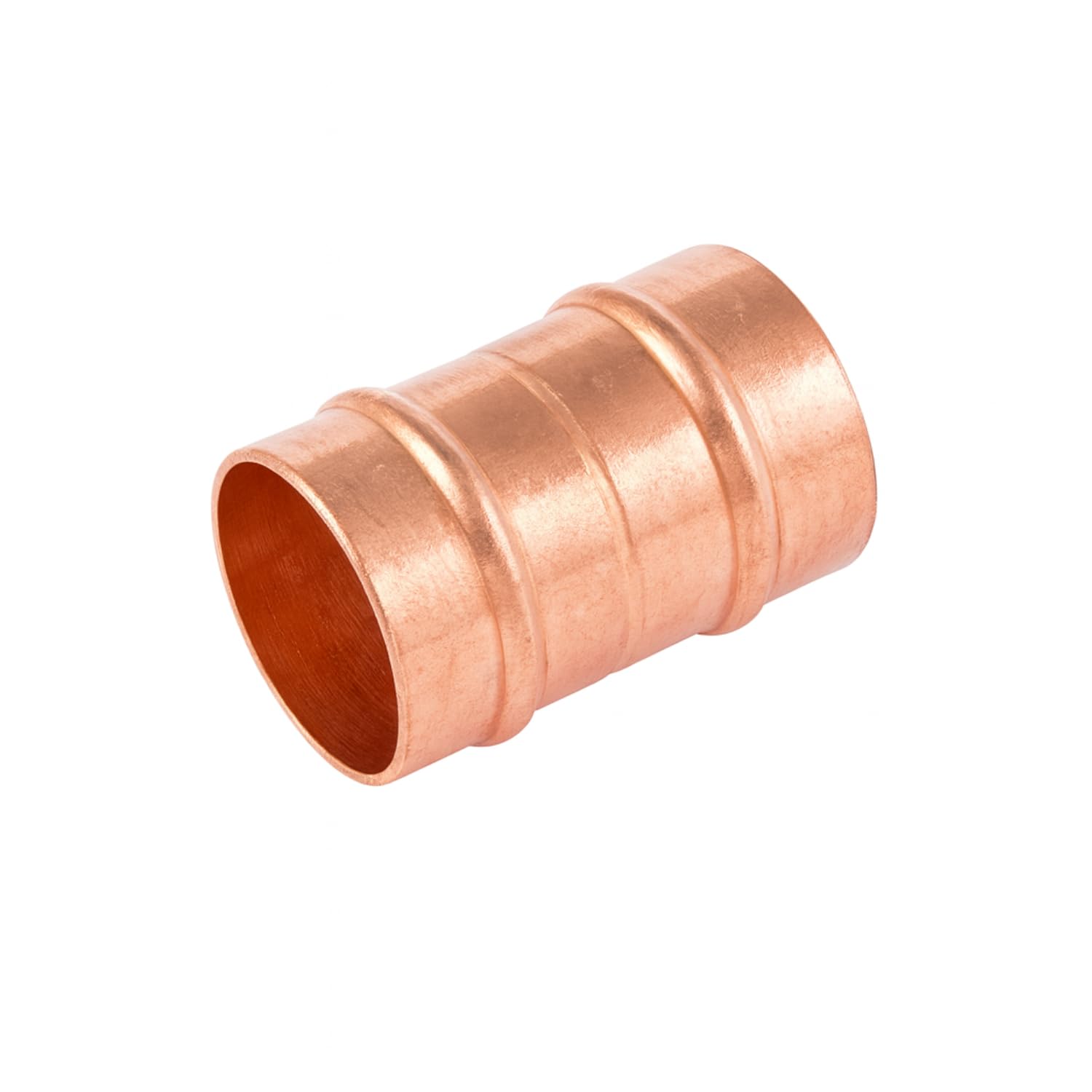 Westco 35mm Straight Coupling SR1 – Copper Solder Ring Fitting, Pipe Connector for Permanent Joint, Heating & Plumbing Use