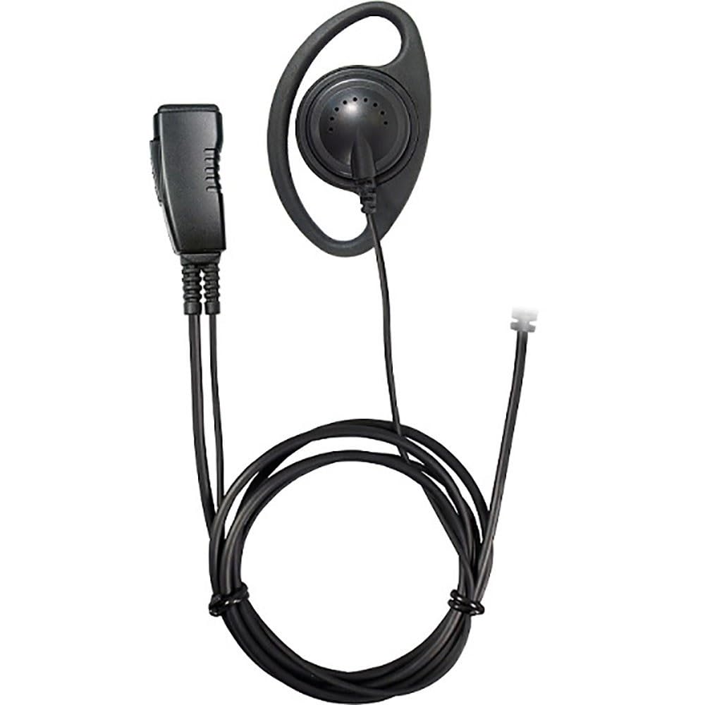 PRYME® LMC-1DR-M8 PRO-Grade Commercial Lapel Mic w/D-Ring Earphone (for MotoTRBO SL300 & 7550 1-Pin Radios)