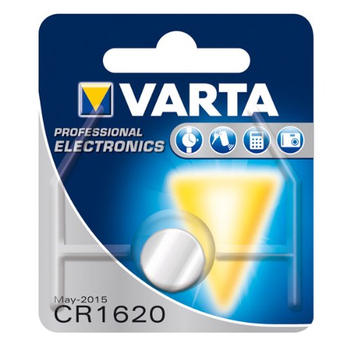 Varta professional electronics type: 6620 cR1620/tension: 3 v taille: 2 mm-diamètre: 16 mm sous blister pDA-punkt