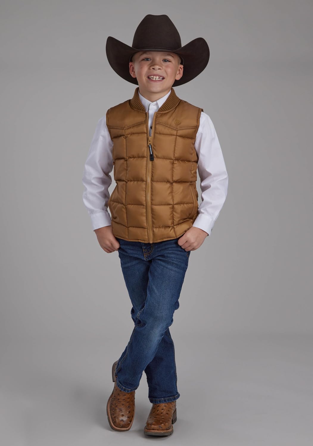 Carmel Boys' Zipper Vest