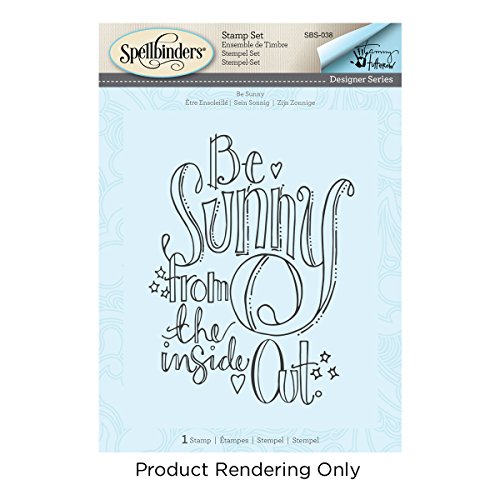 Sellos se Sunny Spellbinders de acrílico multicolor para estampar scrapbooking 4