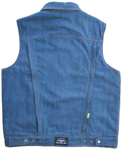 Image of Missing Link Lawless Reversible Denim Safety Vest