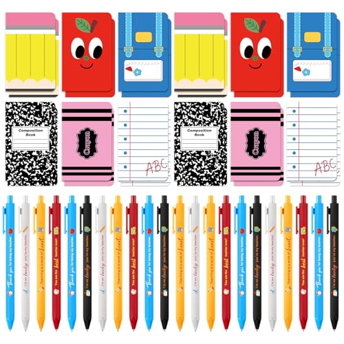 Stylo à bille pour cadeau de remerciement et carnet de notes compact pour ne plus rien oublier