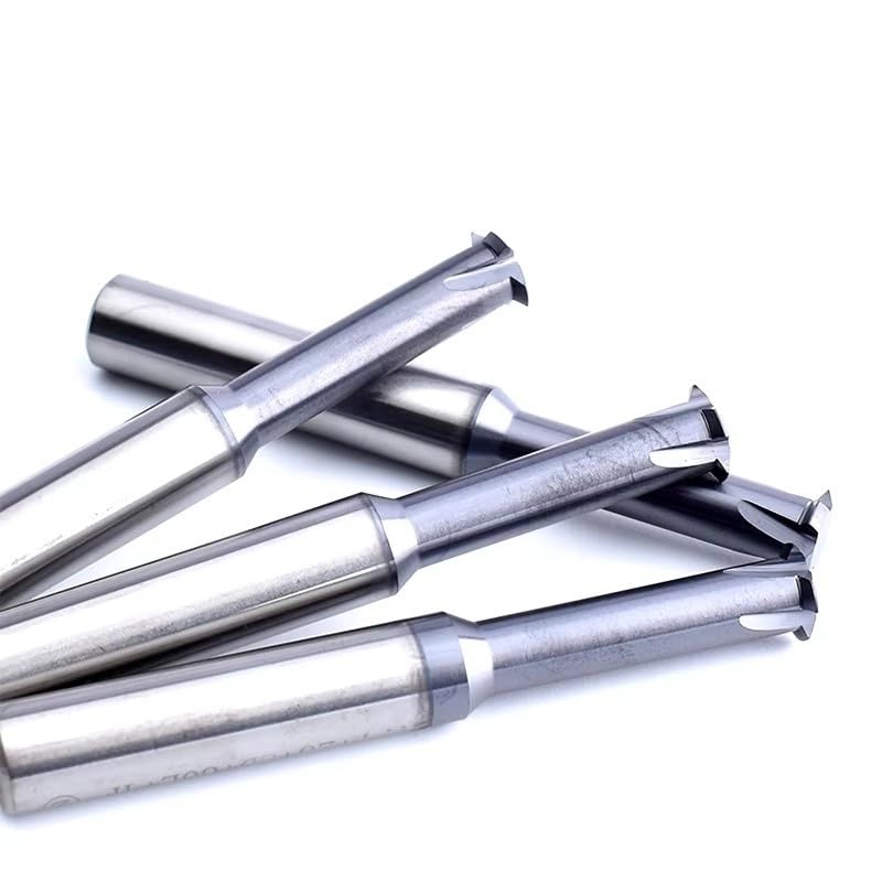 Fresas de metal duro， Fresa de rosca de diente único de carburo sólido for máquina CNC de 55 grados(P1.336- P1.814XD8X60L)