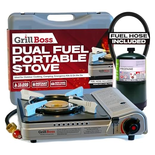 Grill Boss Dual Fuel Portable Stove